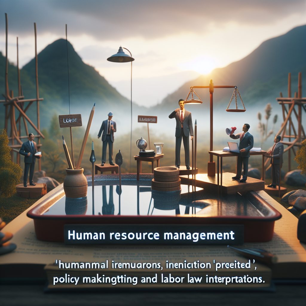 英語人力資源管理：政策制定與勞工法規解讀